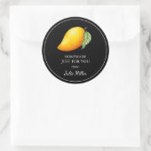 Fait maison juste pour vous étiquette de mangue (Sac)