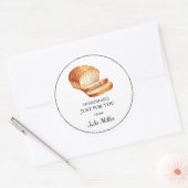 Fait maison juste pour vous étiquette de pain (Enveloppe)