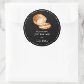 Fait maison juste pour vous étiquette de pain (Sac)