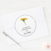 Fait maison juste pour vous étiquette de pandelion (Enveloppe)