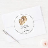 Fait maison juste pour vous étiquette racine de gi (Enveloppe)