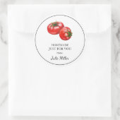 Fait maison juste pour vous étiquette tomate (Sac)