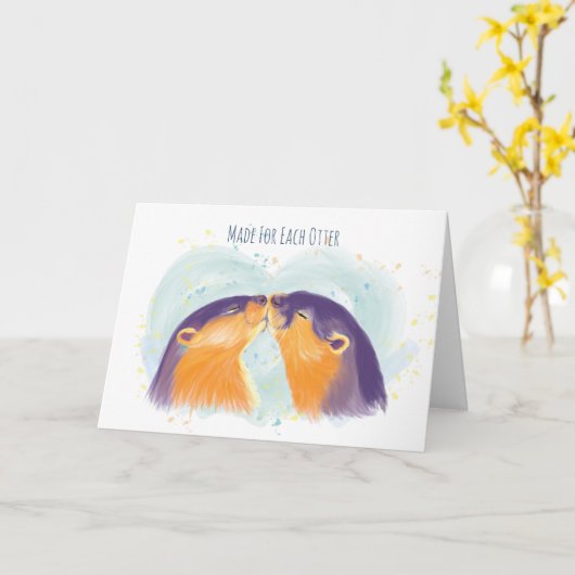 Fait Pour Chaque Carte Otter (Fleur jaune)