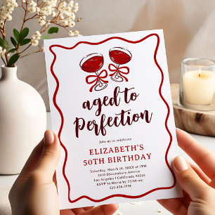 Fait pour être parfait - Carte d'anniversaire adul