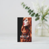 ★ fait sur commande de carte de visite de Headshot (Debout devant)