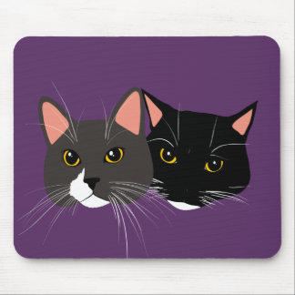 Fait sur commande pour le tapis de souris de Meow