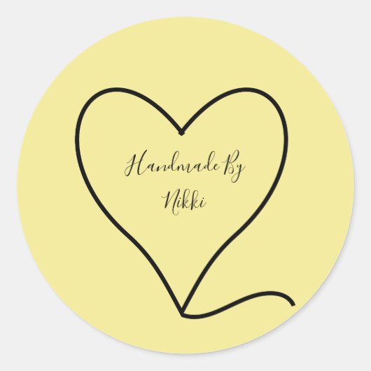 Faite À La Main Par Des Stickers (Devant)