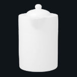Faites à votre propre porcelaine en céramique les<br><div class="desc">Créez votre propre pot ou théière moyen de thé de porcelaine en céramique faite sur commande en ajoutant vos propres graphiques et/ou texte.</div>