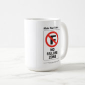 Faites à votre vie une tasse de "aucune zone (Devant droit)