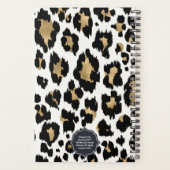 Faites aujourd'hui compter Leopard Floral Planner (Dos)