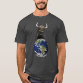 Faites bip-bip le T-shirt de conquérant/chat de (Devant)