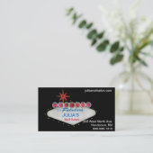 Faites bon accueil à Las Vegas fabuleux aux cartes (Debout devant)