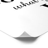 Faites ce que vous aimez Poster (Coin)