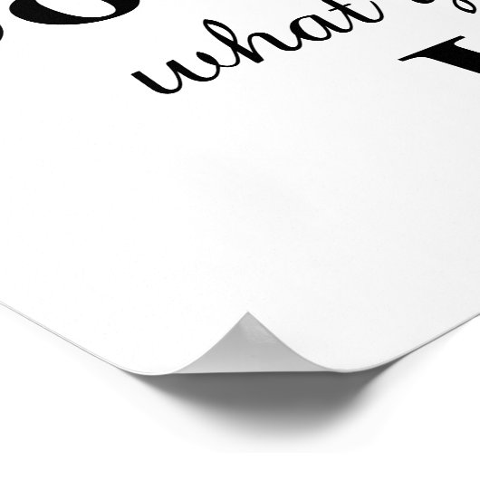 Faites ce que vous aimez Poster (Coin)