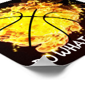 Faites ce que vous aimez Poster de basket-ball (Coin)