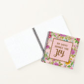 Faites ce qui apporte Joy Floral Bullet Journal (Intérieur)