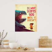 Faites Ce Qui Vous Fait Peur : Poster De Thérapie (Cuisine)