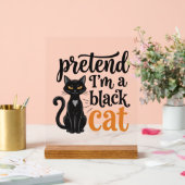 Faites comme si j'étais un chat noir T-shirt de ch (Mariage)