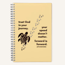 Faites confiance à Dieu dans le voyage - Carnet sp