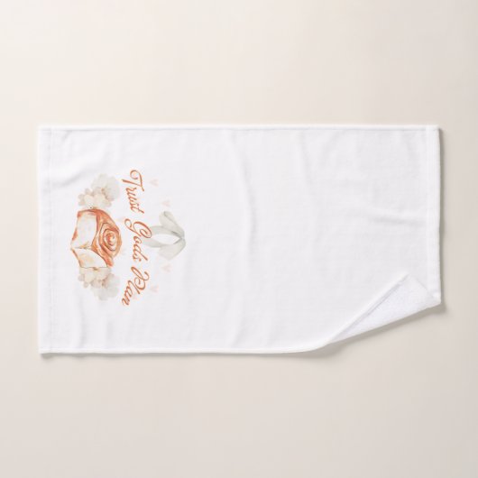 Faites confiance au plan de Dieu - Ensemble de ser (Serviette à main)