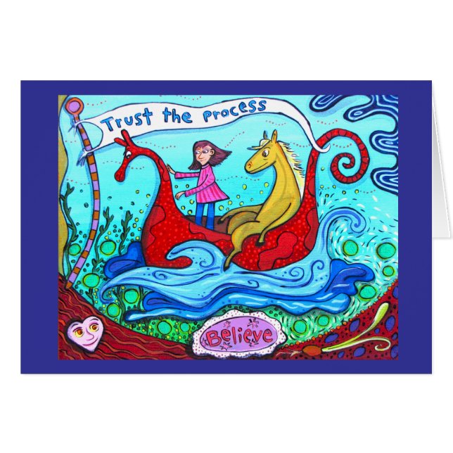 Faites confiance au processus (Devant horizontal)