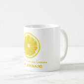 Faites de la limonade une tasse motivante. (Devant droit)