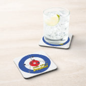 "Faites de la mienne une double" Dessous de verre  (Côté Droit)