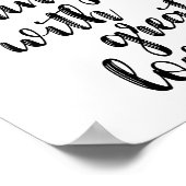 Faites de petites choses avec grand amour Poster (Coin)