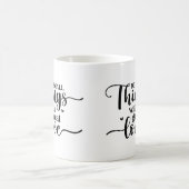 Faites De Petites Choses Avec Une Grande Mug Motiv (Centre)