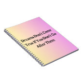 Faites de vos rêves un véritable Carnet d'inspirat (Côté Droit)