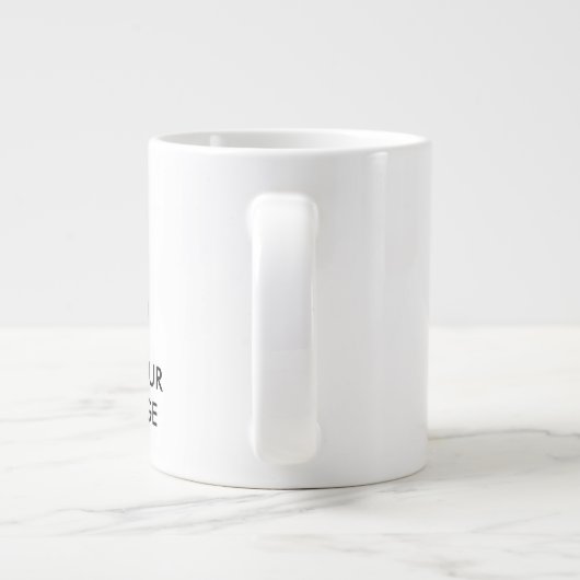 Faites de votre propre Mug Jumbo Conserver le calm (Dos)