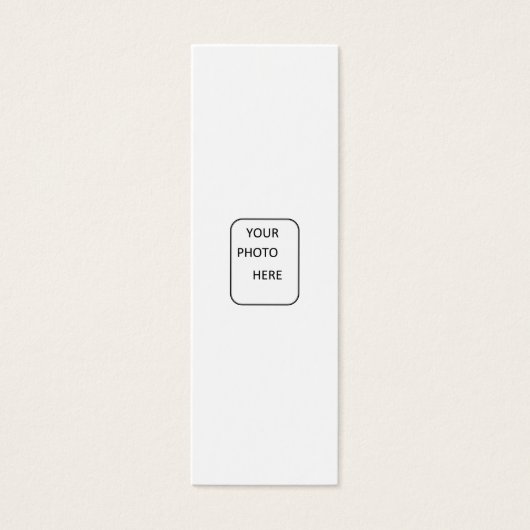 Faites De Vous Un Signet De Type (Devant)