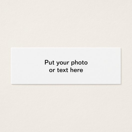 Faites De Vous Un Signet De Type (Devant)