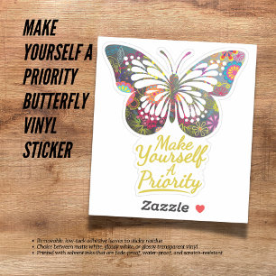 Faites de vous un Sticker en vinyle papillon prior