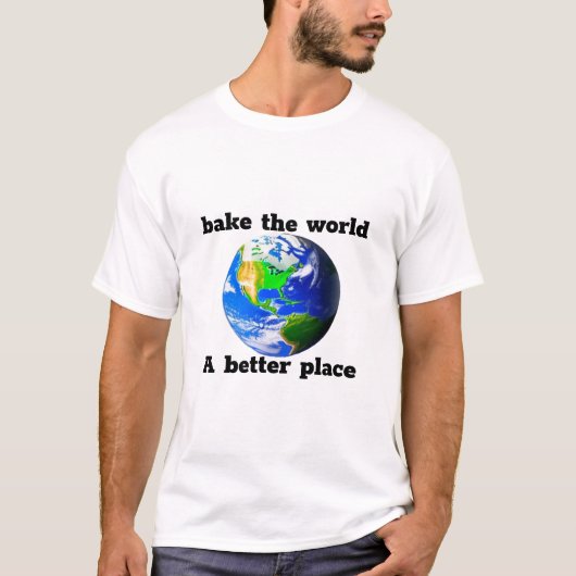 Faites du monde un meilleur endroit Hommes T-shirt (Devant)