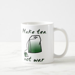 Faites du Thé Pas la Guerre Mug Drôle Humour