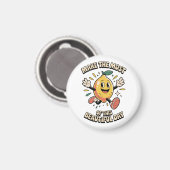 Faites-en le maximum – Magnet Frigo Citron (Recto/Verso)