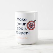 Faites en sorte que vos objectifs arrivent tasse d (Centre)