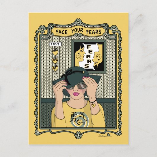 Faites face à votre carte postale Fears_C_ (Devant)