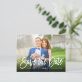 Faites gagner la date *Engaging la carte postale (Debout devant)