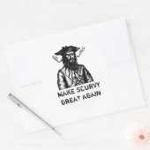 Faites grand Scurvy encore, autocollant de satire (Enveloppe)