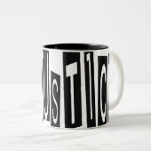 Faites justice Mug (Devant droit)