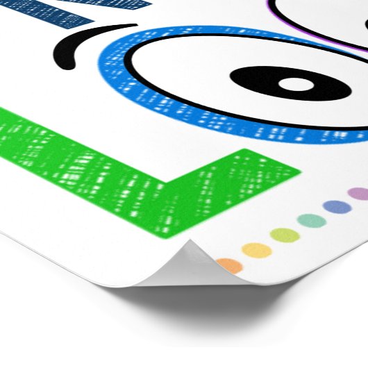 Faites la bonne chose Rainbow Classroom Poster (Coin)