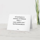 Faites la carte de voeux de souvenirs (Dos)