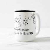 Faites la tasse de musique (Devant droit)