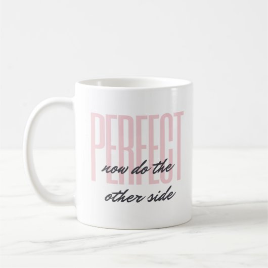 "Faites l'autre côté" Enseignant de la danse Mug (Gauche)