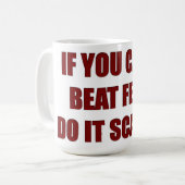 Faites-le a effrayé la tasse de succès (Devant gauche)