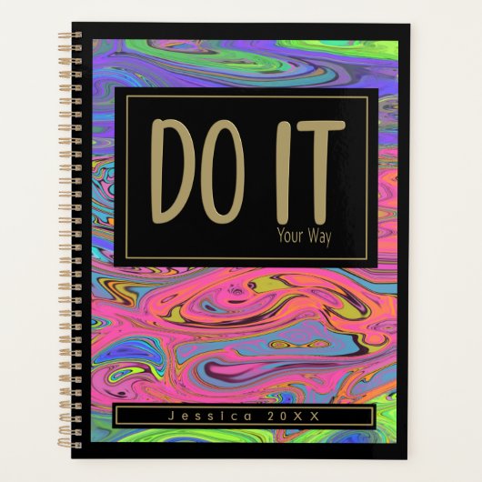 Faites-Le À Votre Façon Trippy Psychedelic Liquid  (Devant)