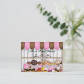 Faites le carte de visite cuire au four de magasin (Debout devant)