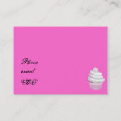 Faites le carte de visite cuire au four de magasin (Dos)